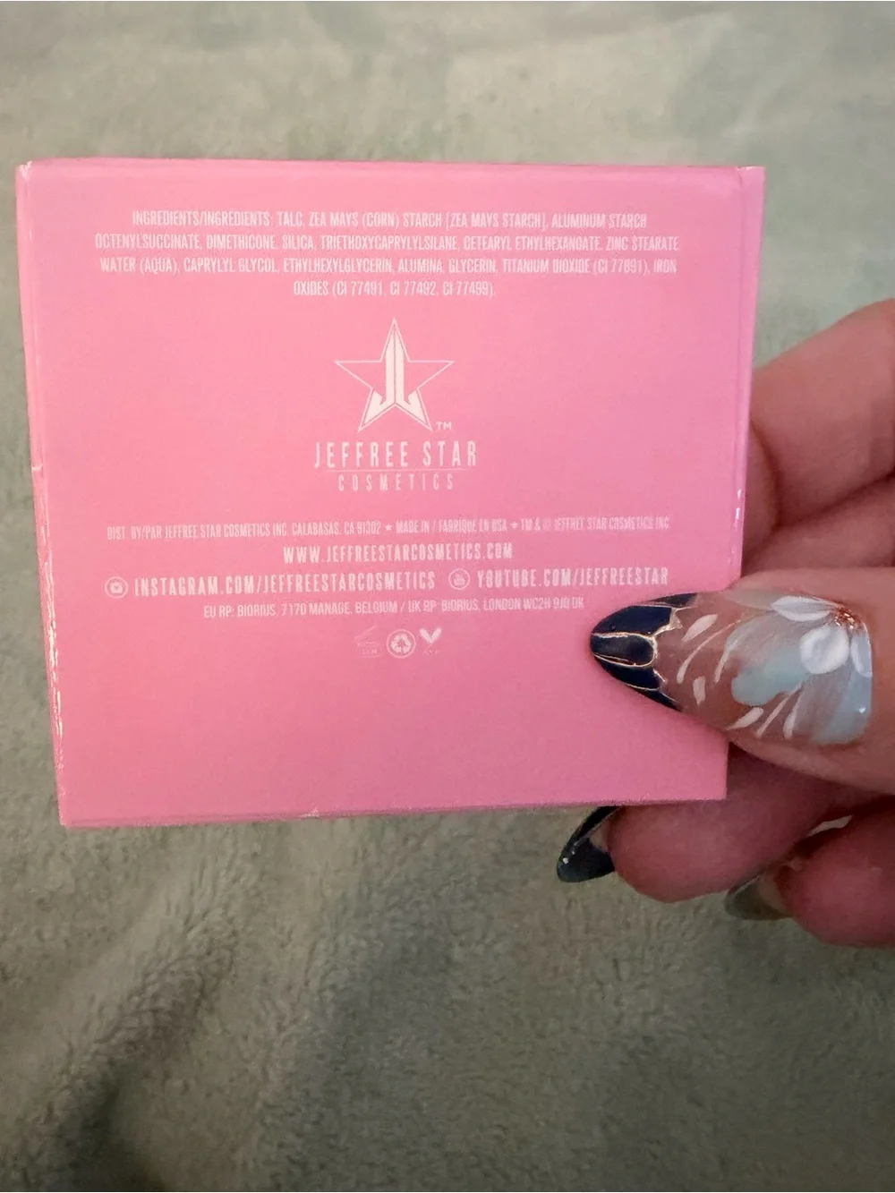 Jeffree Star Cosmetics Single Eyeshadow - Wyoming Matte Deep Brown NIB